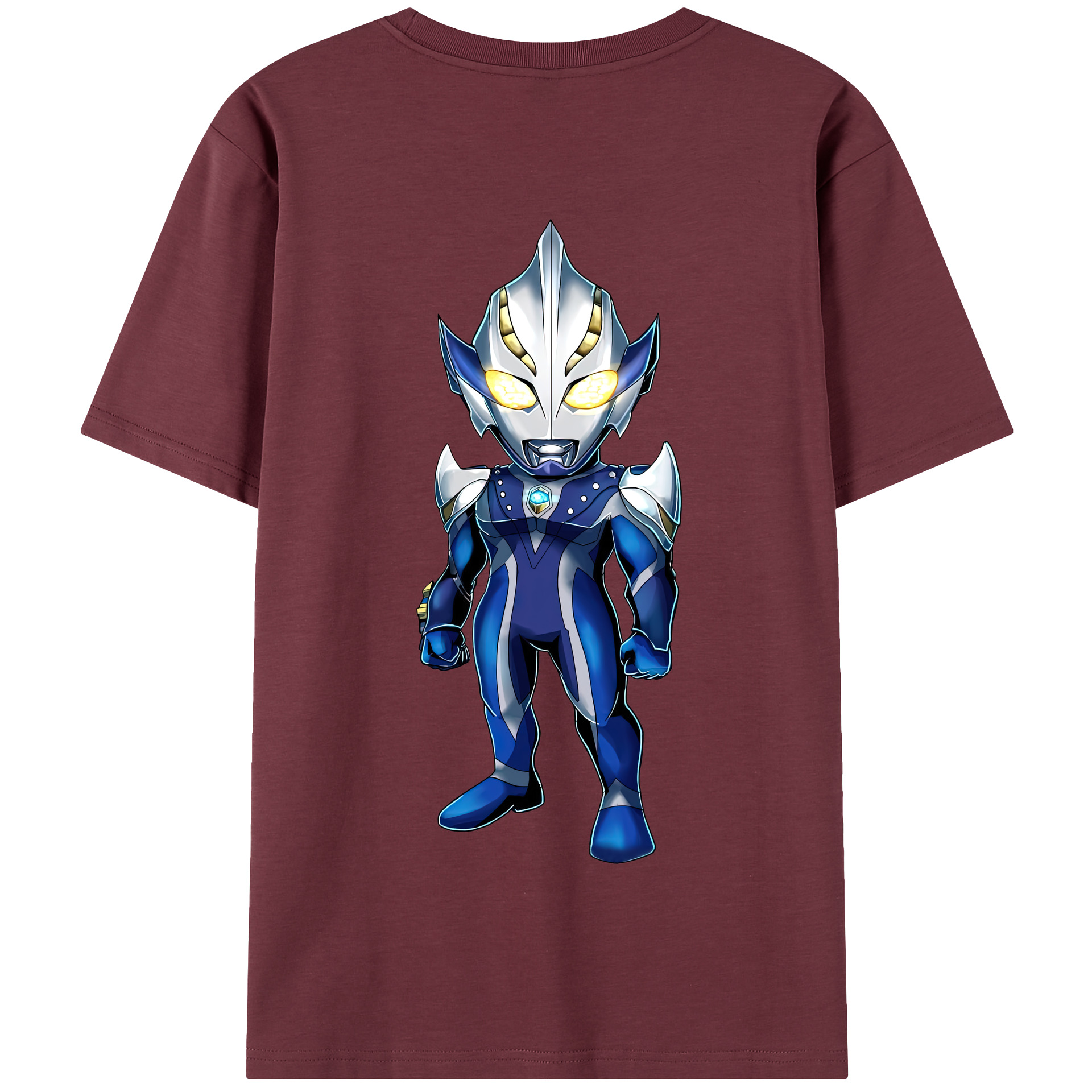 （画像用） ウルトラマン Ultraman 綿100％半袖Tシャツ（背面プリント）